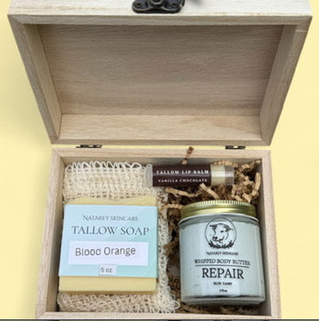 Dry Skin Trifecta - Tallow based Sun Balm, Soap, Lip Balm