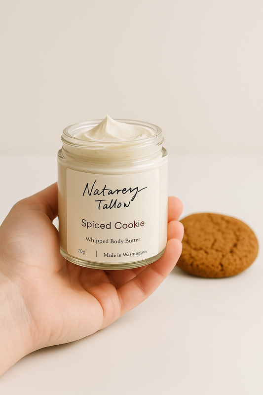 Ancestral Tallow Whipped Body Butter - Scented with natural ingredients