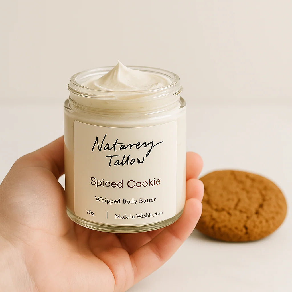 Ancestral Tallow Whipped Body Butter - Scented with natural ingredients