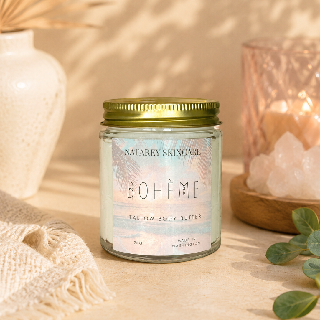 Ancestral Tallow Whipped Body Butter - Scented with natural ingredients
