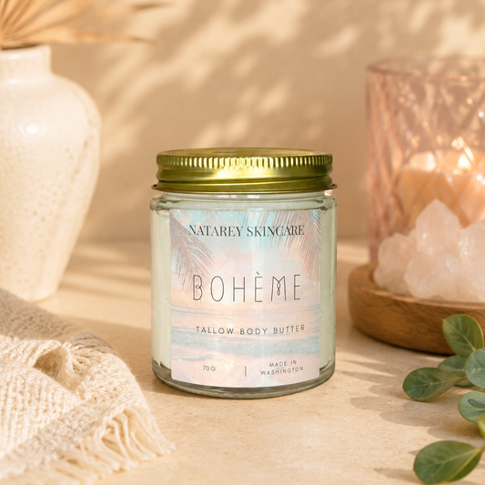 Ancestral Tallow Whipped Body Butter - Scented with natural ingredients