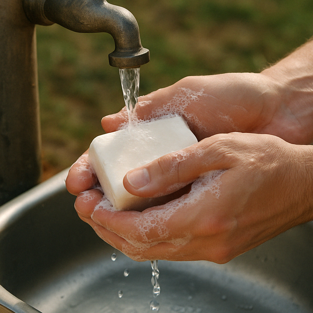 Grass Fed Tallow Bar – Simple Soap Scented with Pure Essential Oils
