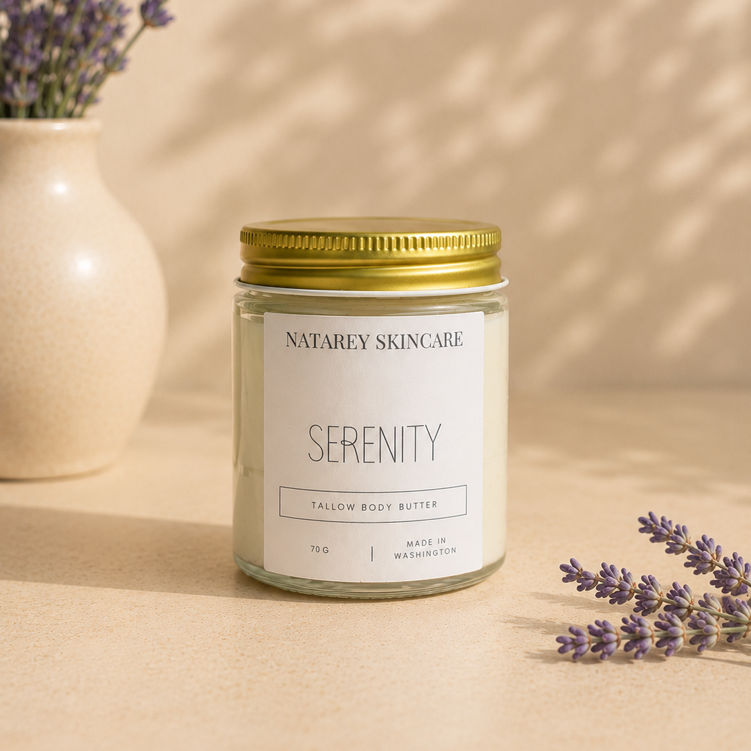 Ancestral Tallow Whipped Body Butter - Scented with natural ingredients