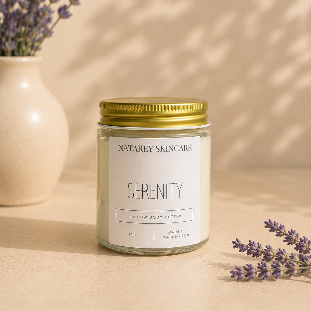 Ancestral Tallow Whipped Body Butter - Scented with natural ingredients