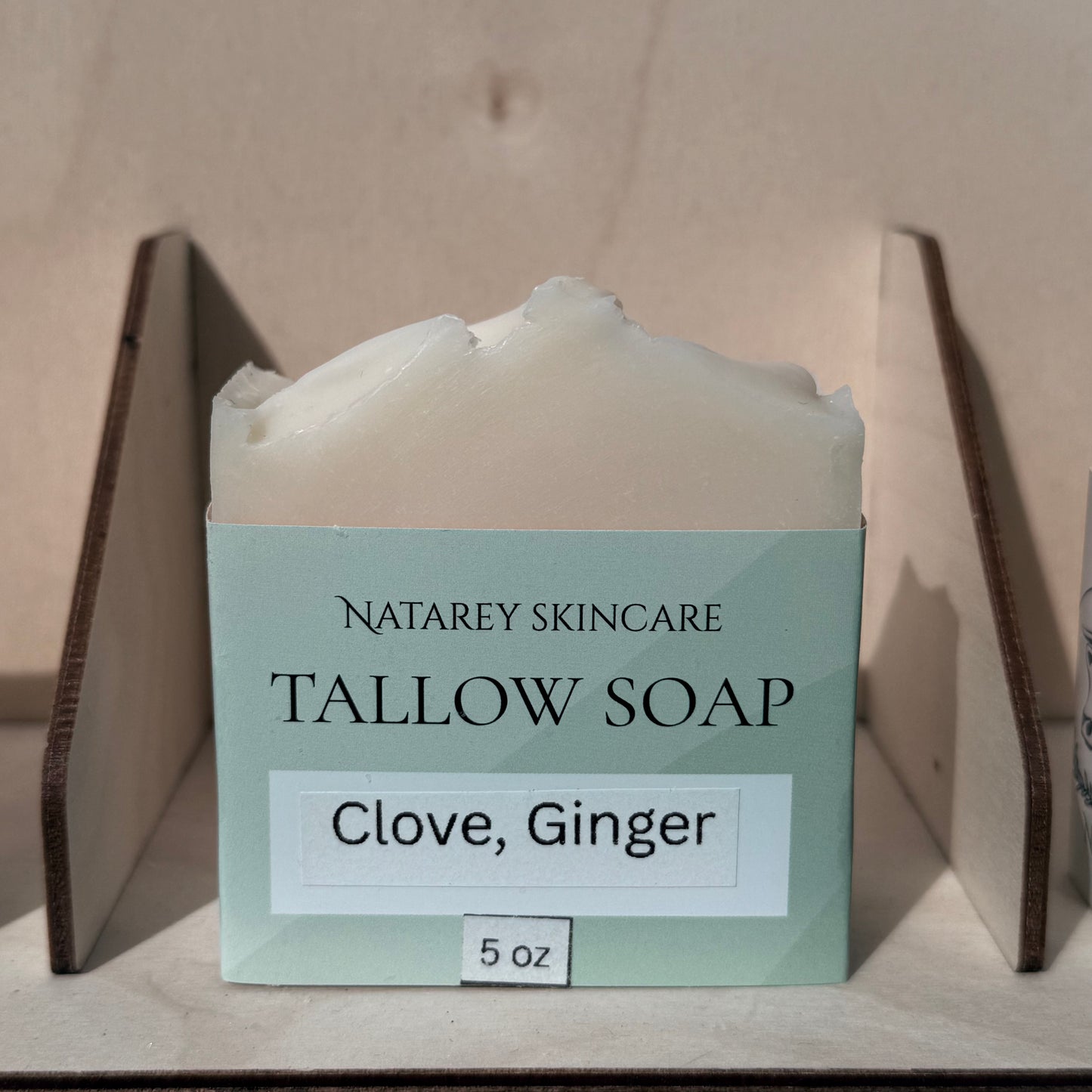 Grass Fed Tallow Bar – Simple Soap Scented with Pure Essential Oils