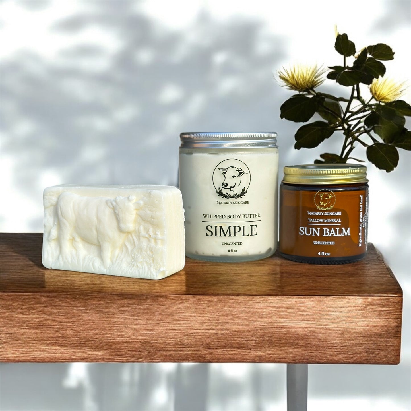 Ancestral Tallow Whipped Body Butter - Scented with natural ingredients